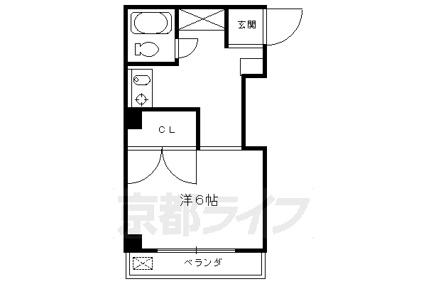 ラティエール高辻の間取り