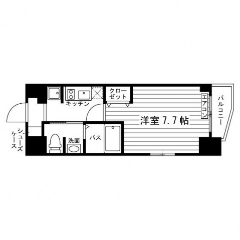 ARTIS仙台花京院の間取り