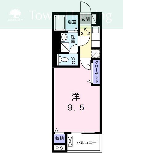 浦安市富士見のマンションの間取り