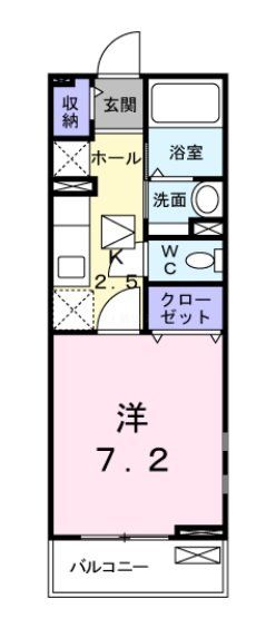 メゾンドポミエＭ_間取り_0