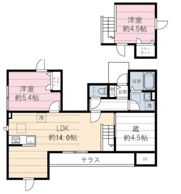 パーシモン栄の間取り