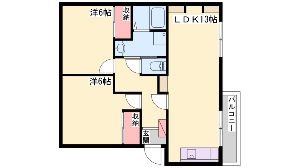 センチュリー北本荘の間取り