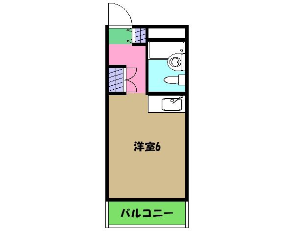 メゾン元横山の間取り