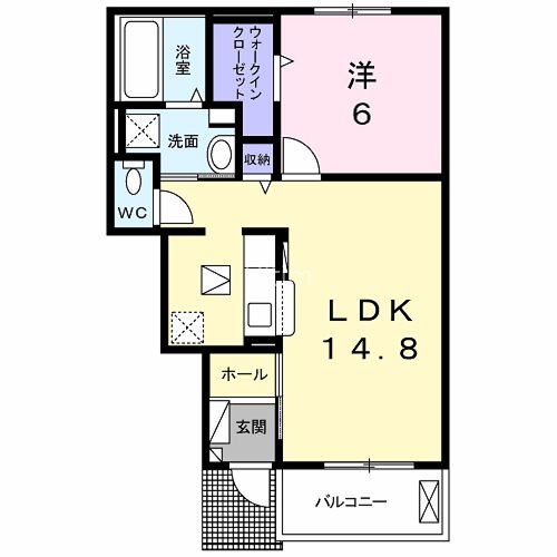 カームIIの間取り