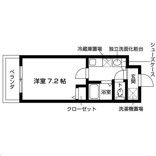 ジュネス角五郎の間取り