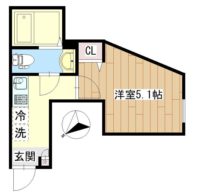 グロワール長尾台町の間取り