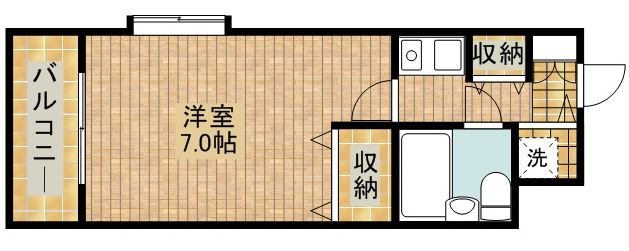 クリオ武蔵新城弐番館の間取り