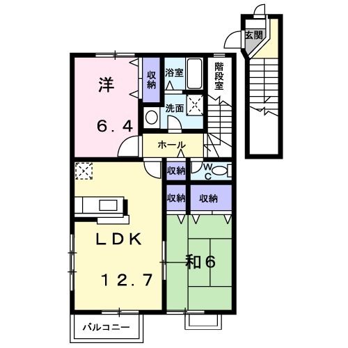 ブリーズ２１　IIの間取り