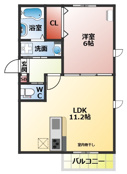 メゾン　グランツの間取り