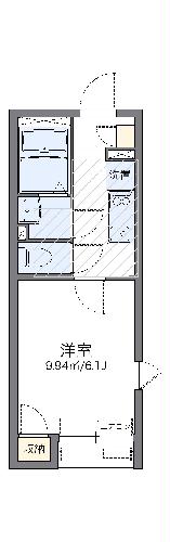 レオネクストヴィフIIの間取り