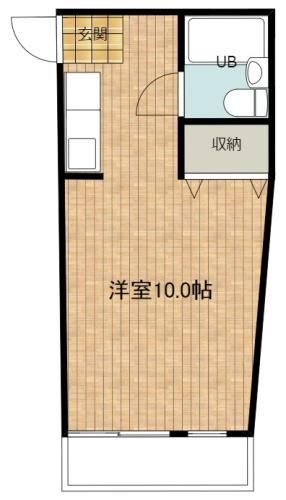 西牟婁郡白浜町のマンションの間取り