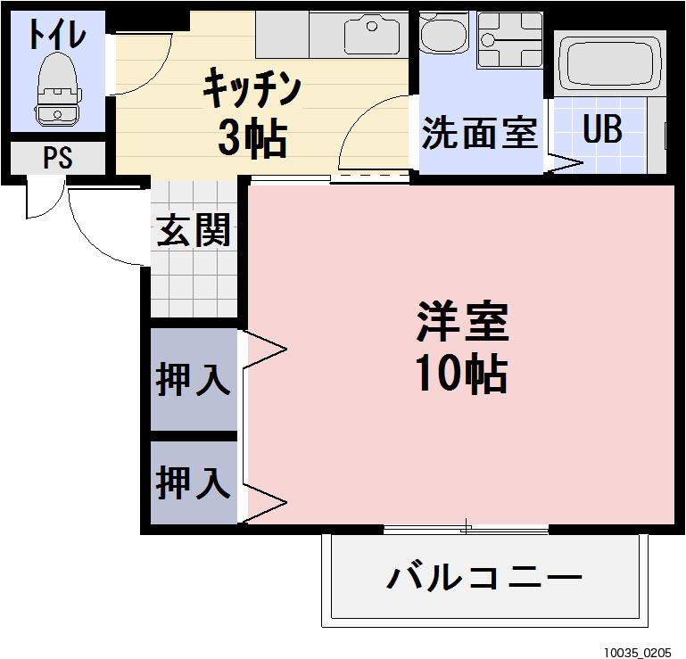 Ｓｕｒｐｌｕｓ　Ｏｎｅ　中野の間取り