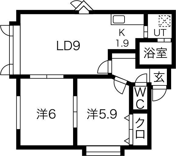 シェーンブルン本郷の間取り