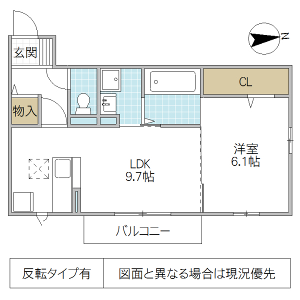 Always Friendly 学園南の間取り