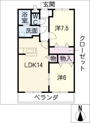 第Iコンフォートの間取り