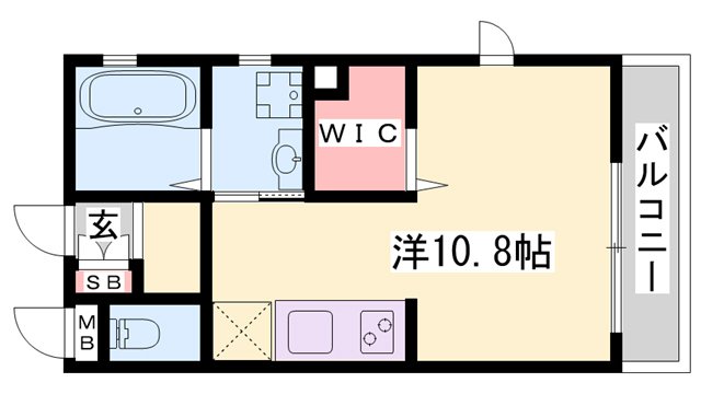 ハナマス　フォレストの間取り