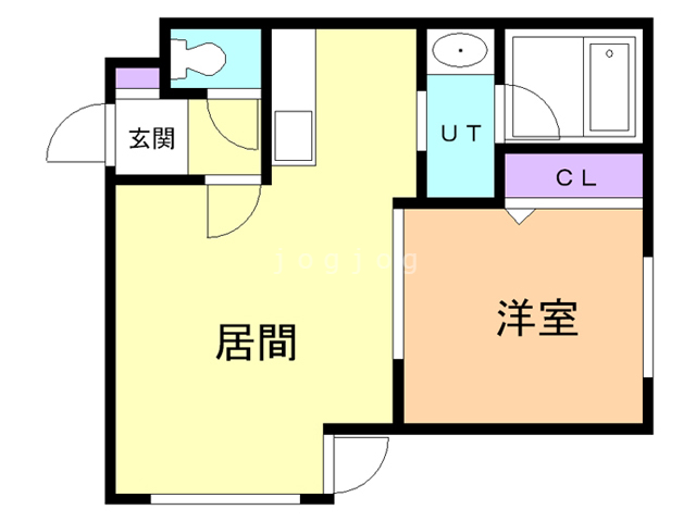 アイリス平岸の間取り