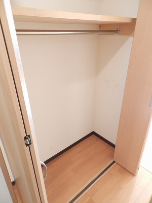 収納　たっぷりとした収納スペースです