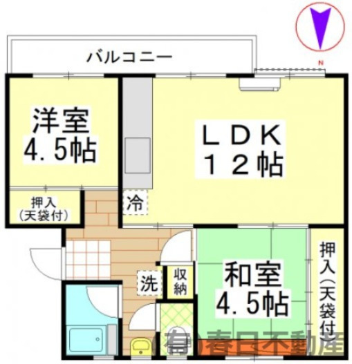 幸町団地１０街区１７棟の間取り