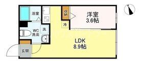 豊島区上池袋のマンションの間取り