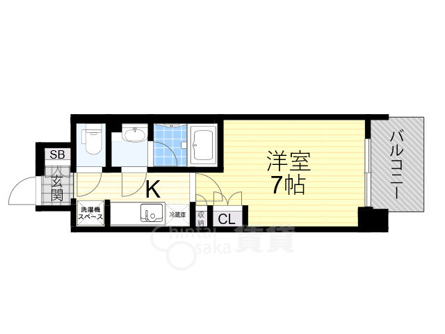 コンフォリア江坂江の木町Qの間取り