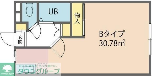 横浜市緑区中山のマンションの間取り