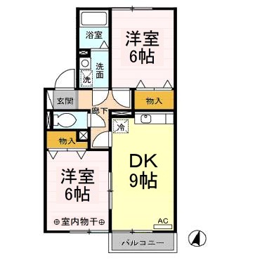 モアリエの間取り