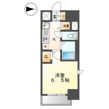 プレサンス金山グリーンパークスの間取り