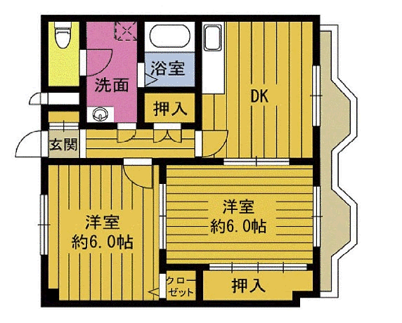 ノートルメゾン富士見の間取り