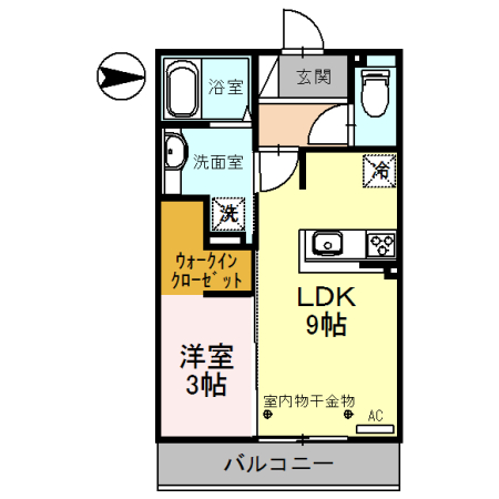 Try（トライ）の間取り