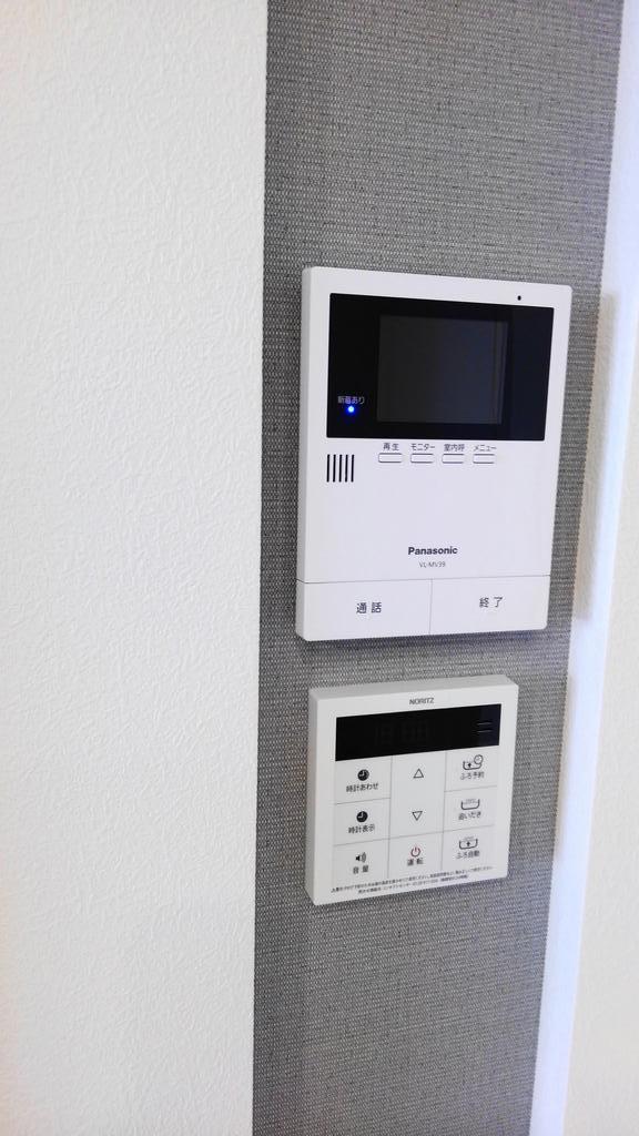セキュリティ　TVモニターホン、オートロック解除