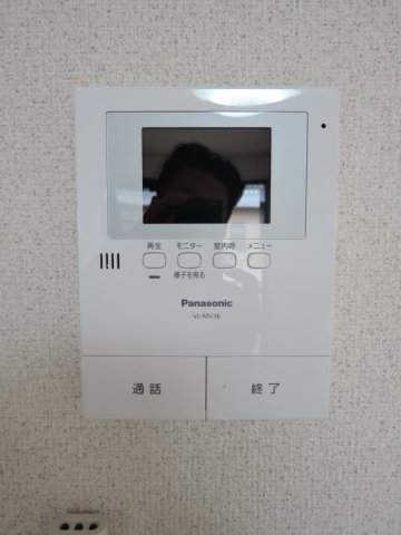 セキュリティ　モニター付きインターホン