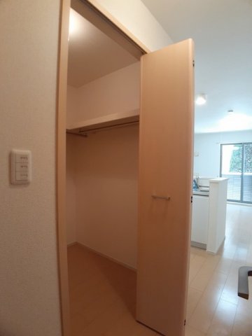 収納　大きなスペースがあり、収納には困りません