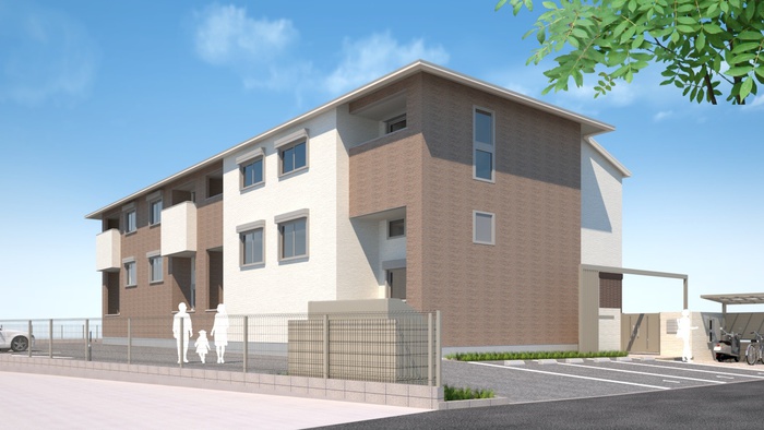 建物外観　完成予想図