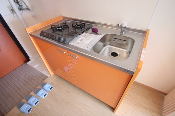 キッチン　※別号室の写真です。