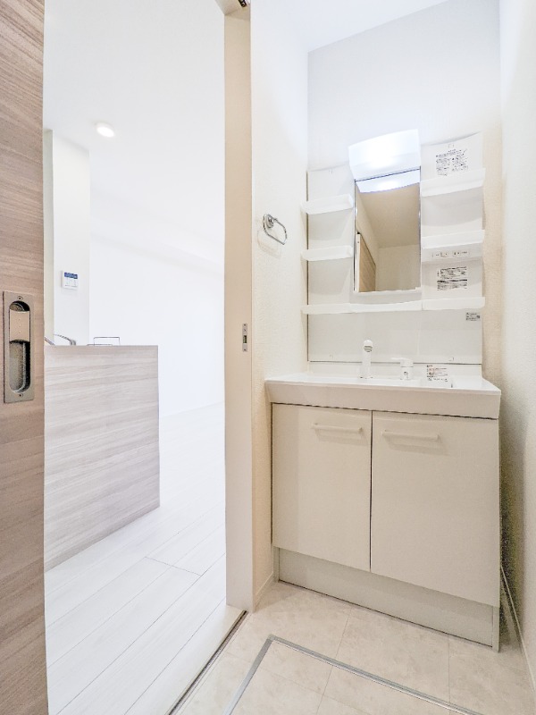 洗面設備　図面と現状に相違がある場合には現状を優先