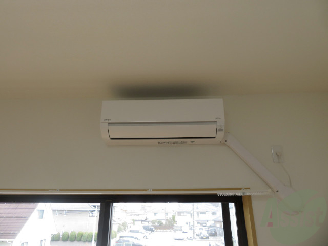 その他設備　エアコンが付いて入居のその日から快適ですね。