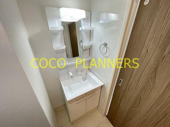 洗面設備　※別号室の写真です。現況優先となります。