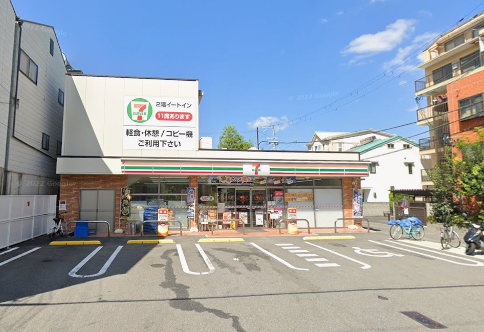 コンビニ　セブンイレブン大阪高殿6丁目店（コンビニ）まで177m