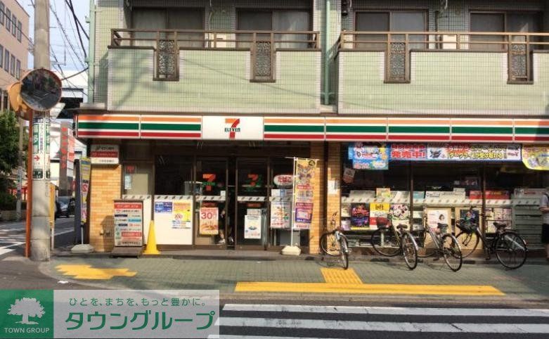コンビニ　セブンイレブン葛飾青戸4丁目店（コンビニ）まで400m