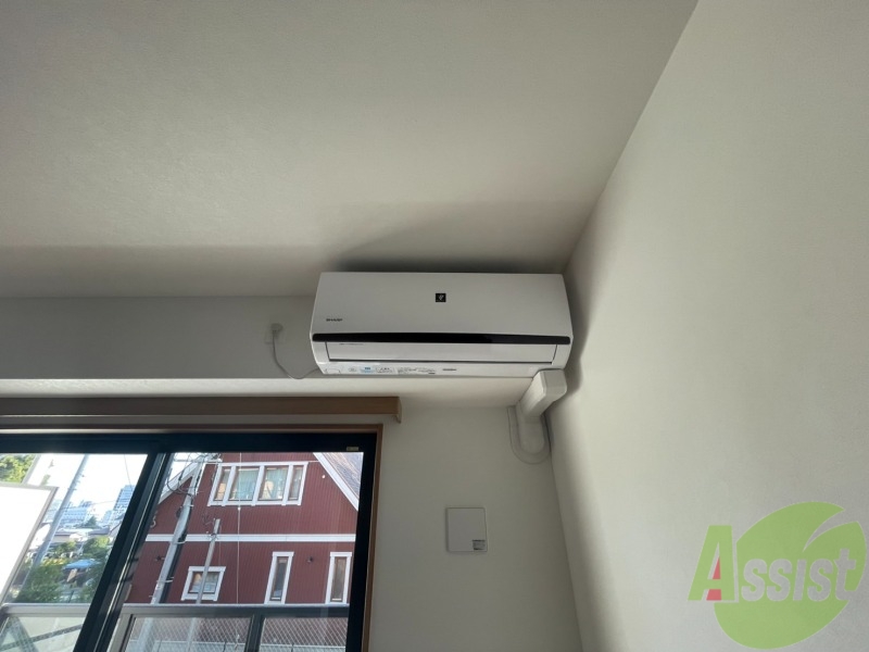 その他設備　エアコンが付いているので夏も冬も快適ですね～