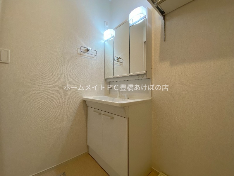 洗面設備　同型完成モデル