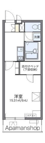 レオパレスソレーユIIIの間取り写真