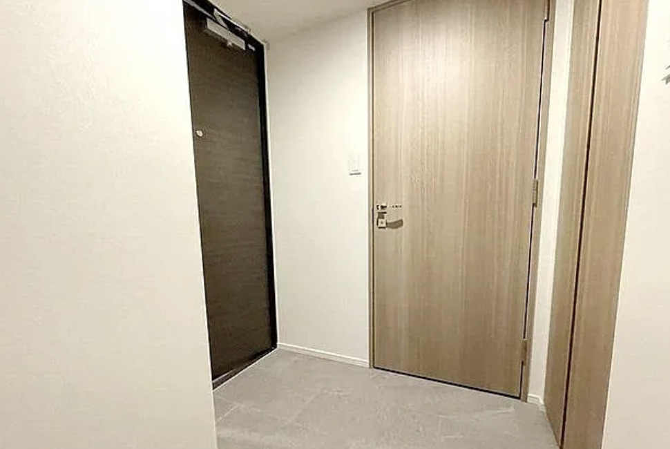 玄関　ゆったりとした玄関です