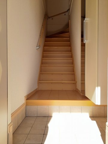 玄関　ゆったりとした玄関です