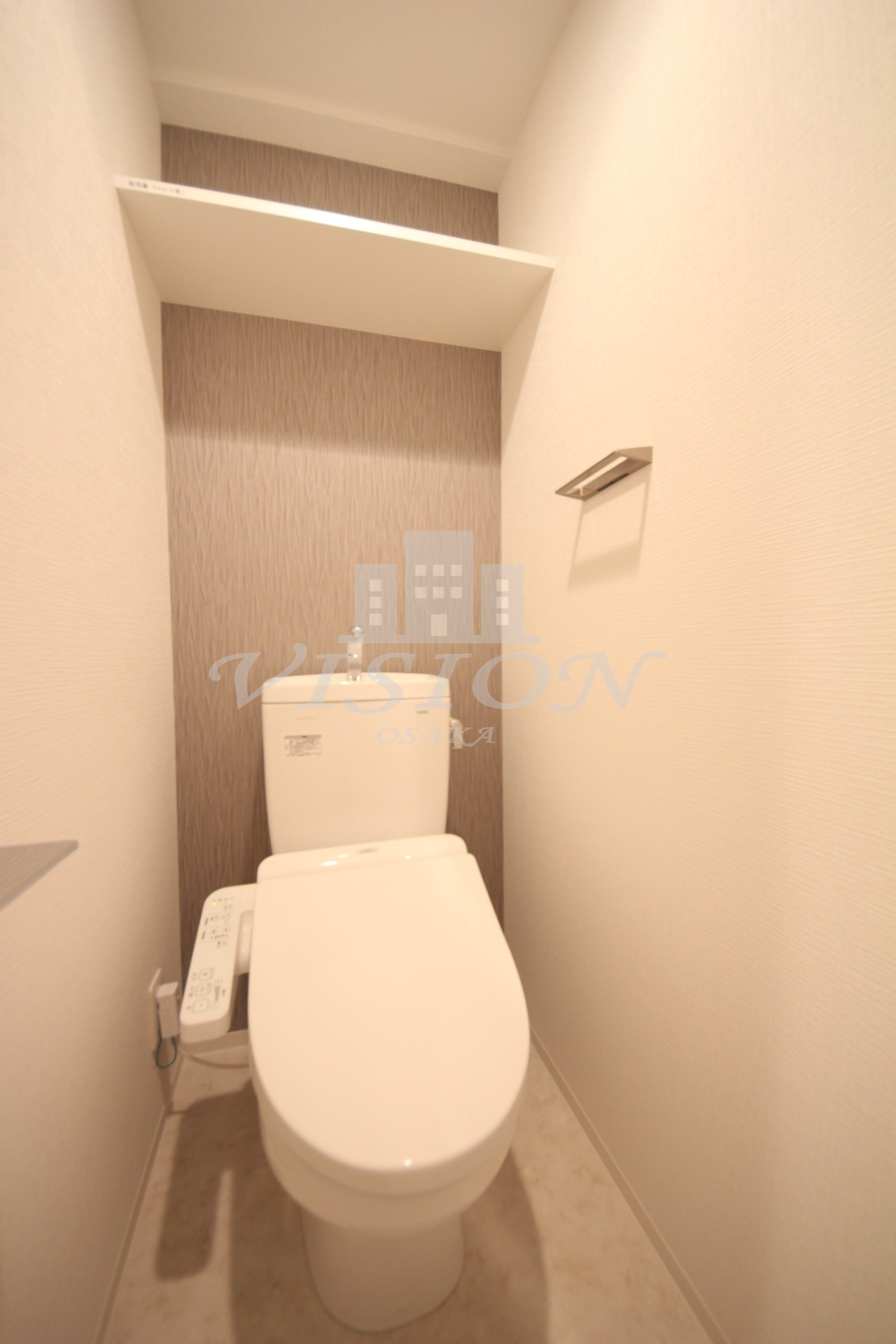 阪急神戸線 十三駅 徒歩4分 13階建 築5年のトイレ写真
