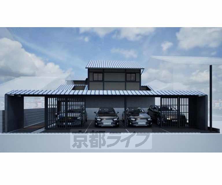 建物外観　予想図、完成予想図