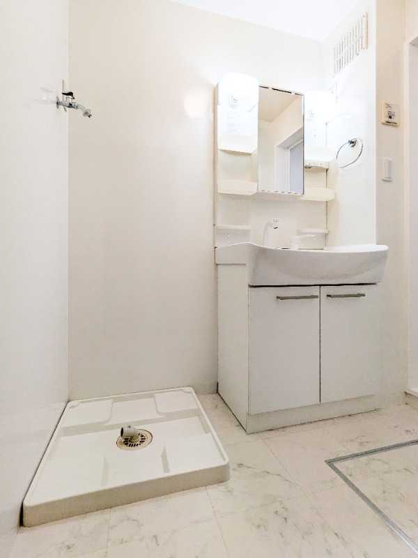 洗面設備　図面と現状に相違がある場合には現状を優先