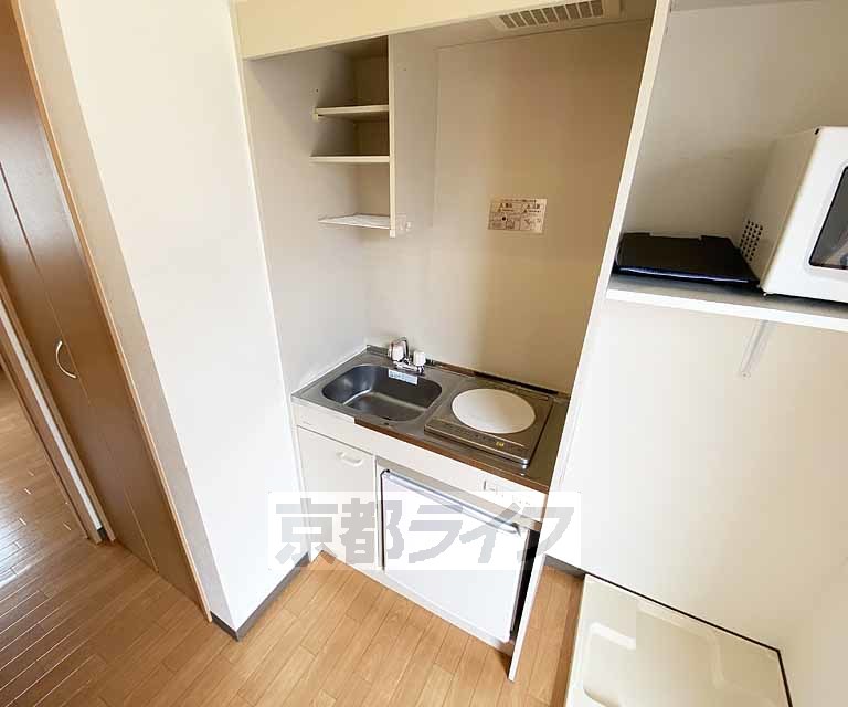 キッチン　ＩＨコンロ付きのキッチン