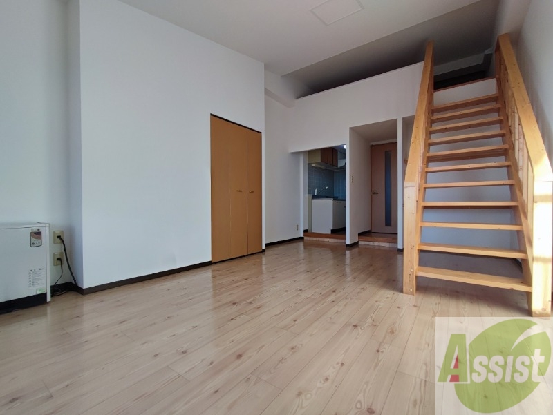 居室・リビング　シンプルな造りのワンルームのお部屋です！